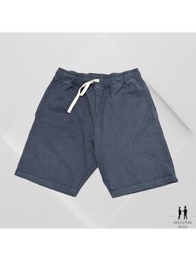 Standard Issue Sweat Shorts Mens x 8" Navy Blue Shorts Drawstring M medium